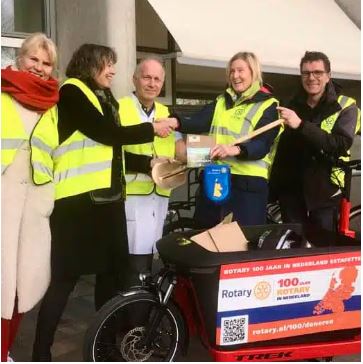 Rotaryclubs in Nederland doneren samen meer dan 1100 ShelterBoxen ter waarde van € 825.000 voor slachtoffers aardbevingsramp Syrië en Turkije.