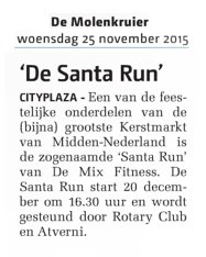 2015 - Santa Run Molenkruier 24 nov